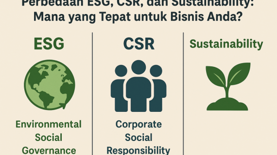 Perbedaan ESG, CSR, dan Sustainability: Penjelasan Lengkap