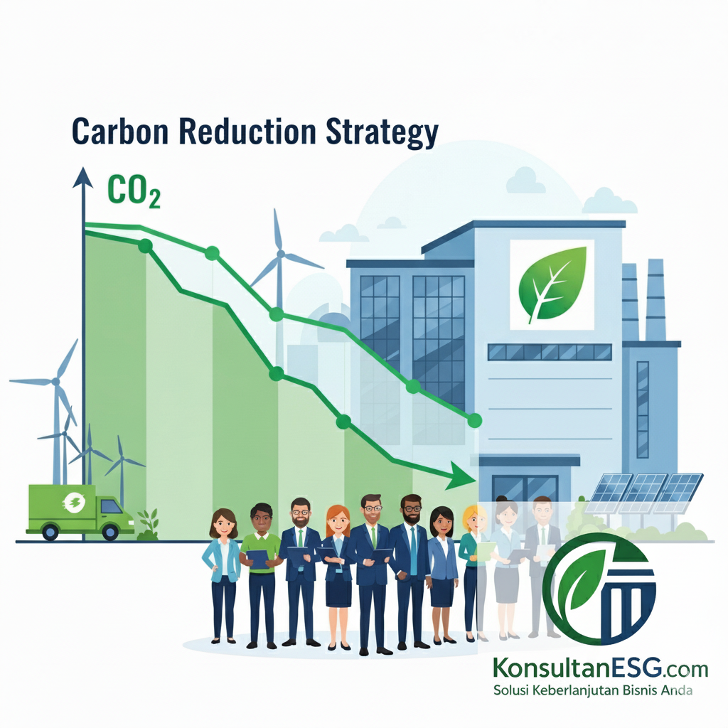 Strategi perusahaan emisi karbon