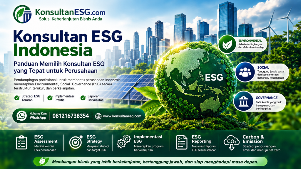 Konsultan ESG Indonesia